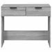 Table console Sonoma gris 90x36x75 cm Bois d'ingénierie - Photo n°6