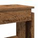 Table console vieux bois 80 x 30 x 80 cm bois d'ingénierie - Photo n°7