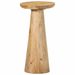 Table d'appoint Ø30x60 cm bois de manguier massif - Photo n°1