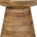 Table d'appoint Ø37x45 cm bois de manguier massif - Photo n°7