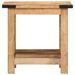 Table d'appoint 40x30x40 cm bois massif de manguier brut - Photo n°2