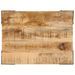 Table d'appoint 40x30x40 cm bois massif de manguier brut - Photo n°4