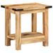 Table d'appoint 40x30x40 cm bois massif de manguier brut - Photo n°10