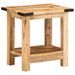 Table d'appoint 40x30x40 cm bois massif de manguier brut - Photo n°11