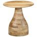 Table d'appoint Ø40x40 cm bois de manguier massif - Photo n°2