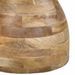 Table d'appoint Ø40x40 cm bois de manguier massif - Photo n°6