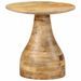Table d'appoint Ø40x40 cm bois de manguier massif - Photo n°10