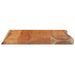Table d'appoint 40x40x2,5cm bois massif acacia bordure assortie - Photo n°6