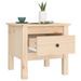 Table d'appoint 40x40x39 cm Bois massif de pin - Photo n°5