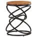 Table d'appoint 40x40x52 cm Bois d'acacia massif - Photo n°10