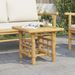 Table d’appoint 45x45x45 cm bambou - Photo n°1