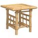 Table d’appoint 45x45x45 cm bambou - Photo n°5