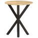 Table d'appoint 48x48x56 cm Bois de manguier massif - Photo n°2