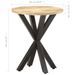 Table d'appoint 48x48x56 cm Bois de manguier massif - Photo n°6