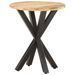 Table d'appoint 48x48x56 cm Bois de manguier massif - Photo n°7