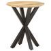 Table d'appoint 48x48x56 cm Bois de manguier massif - Photo n°8