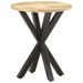 Table d'appoint 48x48x56 cm Bois de manguier massif - Photo n°10