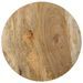 Table d'appoint Ø50x40 cm bois de manguier massif - Photo n°4