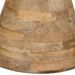 Table d'appoint Ø50x40 cm bois de manguier massif - Photo n°6