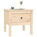 Table d'appoint 50x50x49 cm Bois massif de pin - Photo n°4