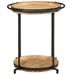 Table d'appoint Ø55x60 cm bois de manguier massif - Photo n°2