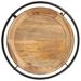Table d'appoint Ø55x60 cm bois de manguier massif - Photo n°3