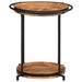 Table d'appoint Ø55x60 cm bois massif d'acacia - Photo n°2