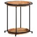 Table d'appoint Ø55x60 cm bois massif d'acacia - Photo n°10
