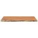 Table d'appoint 60x40x2,5cm bois massif acacia bordure assortie - Photo n°5