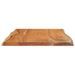 Table d'appoint 60x40x2,5cm bois massif acacia bordure assortie - Photo n°6