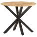 Table d'appoint 68x68x56 cm Bois de manguier massif - Photo n°1