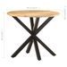 Table d'appoint 68x68x56 cm Bois de manguier massif - Photo n°6