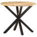 Table d'appoint 68x68x56 cm Bois de manguier massif - Photo n°10