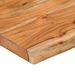 Table d'appoint 70x40x2,5cm bois massif acacia bordure assortie - Photo n°7