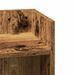 Table d'appoint avec étagère vieux bois 25,5x27x60 cm - Photo n°7