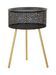 Table d'appoint avec rangement intégré Blacky - Photo n°1