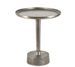 Table d’appoint BAOLA Ø46 cm – Élégance sculpturale en aluminium - Photo n°1
