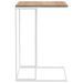 Table d'appoint Blanc 40x30x59 cm - Photo n°3