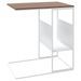 Table d'appoint Blanc 55x36x59,5 cm Bois d'ingénierie - Photo n°5