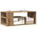 Table d'appoint chêne artisanal 100x50x40 cm bois d'ingénierie - Photo n°1