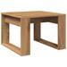 Table d'appoint chêne artisanal 50x50x35 cm bois d'ingénierie - Photo n°2