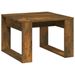 Table d'appoint Chêne fumé 50x50x35 cm Bois d'ingénierie - Photo n°2