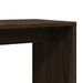 Table d'appoint Chêne marron 50x30x50 cm Bois d'ingénierie - Photo n°8