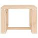 Table d'appoint de jardin 40x38x28,5 cm bois massif de pin - Photo n°3