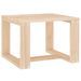 Table d'appoint de jardin 40x38x28,5 cm bois massif de pin - Photo n°5