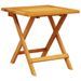 Table d’appoint de jardin 40x40x40 cm bois d'acacia massif - Photo n°2