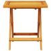 Table d’appoint de jardin 40x40x40 cm bois d'acacia massif - Photo n°3