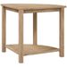 Table d'appoint de salle de bain 45x45x45cm bois de teck solide - Photo n°2