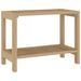 Table d'appoint de salle de bain 60x30x45cm bois de teck solide - Photo n°1