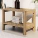 Table d'appoint de salle de bain 60x30x45cm bois de teck solide - Photo n°1